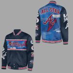 Usher Braves Peace Up A-Town Down Bomber Jacket