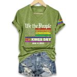 We The People No Kings Day June 14 2025 Shirt