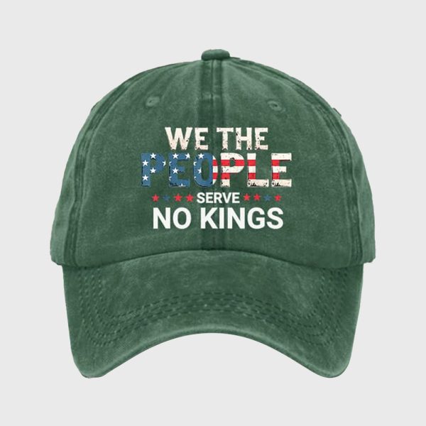 We The People Serve No Kings Baseball Cap 3