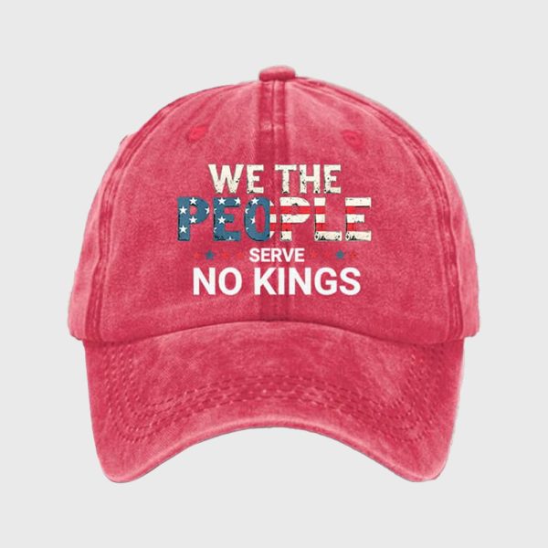 We The People Serve No Kings Baseball Cap 4