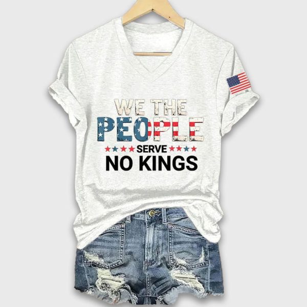 We The People Serve No Kings Shirt 4