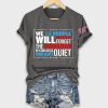 We The People Will Never Forget The Cowards In Congress Who Kept Quiet Shirt 1