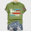 We The People Will Never Forget The Cowards In Congress Who Kept Quiet Shirt 6
