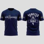 Yankees 2025 Lou Gehrig Day Shirt