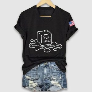FDT Fck ICE No One Is Illegal On Stolen Land Shirt 1