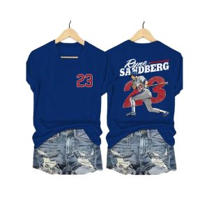 Ryne Sandberg Forever 23 2 sided Shirt