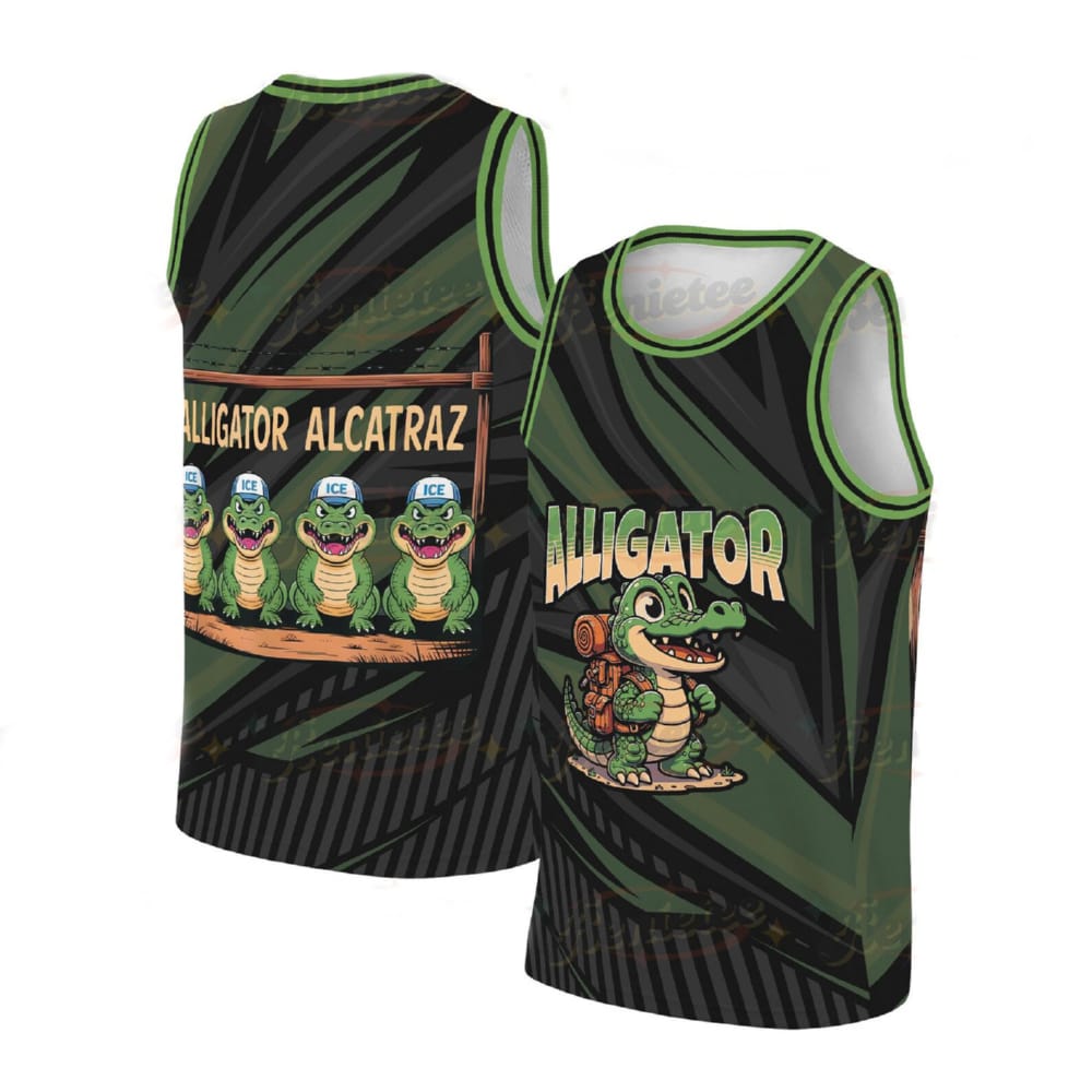 Alligator Alcatraz Everglades Florida Jersey Alligator Alcatraz Everglades Florida Jersey