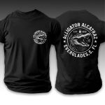 Alligator Alcatraz Florida Everglades Est 2025 Two-Sided Shirt