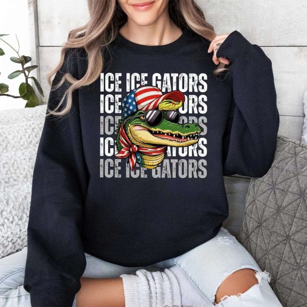 Alligator Alcatraz Ice Ice Gators Shirt 3