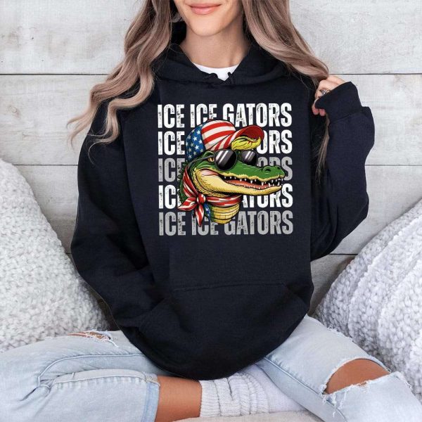 Alligator Alcatraz Ice Ice Gators Shirt 4