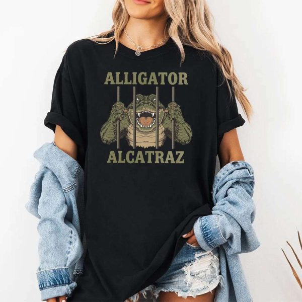 Alligator Alcatraz Locked Up Shirt 2