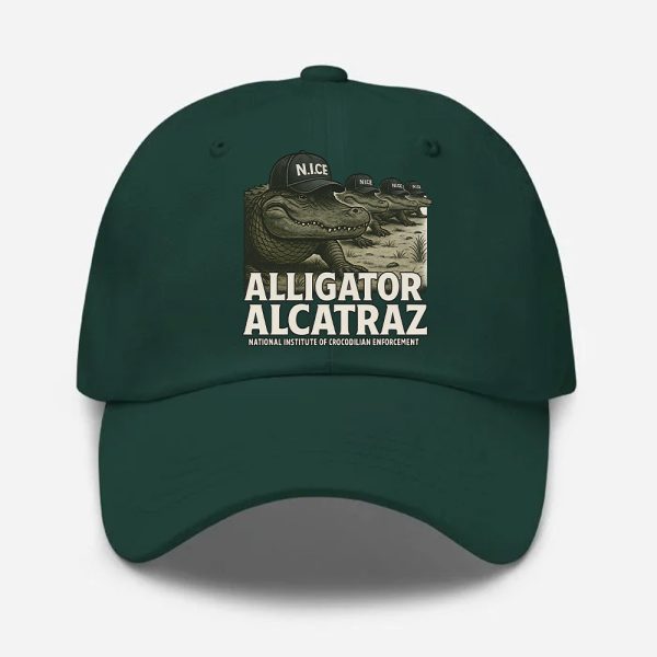 Alligator Alcatraz National Institute Of Crocodilian Enforcement Hat