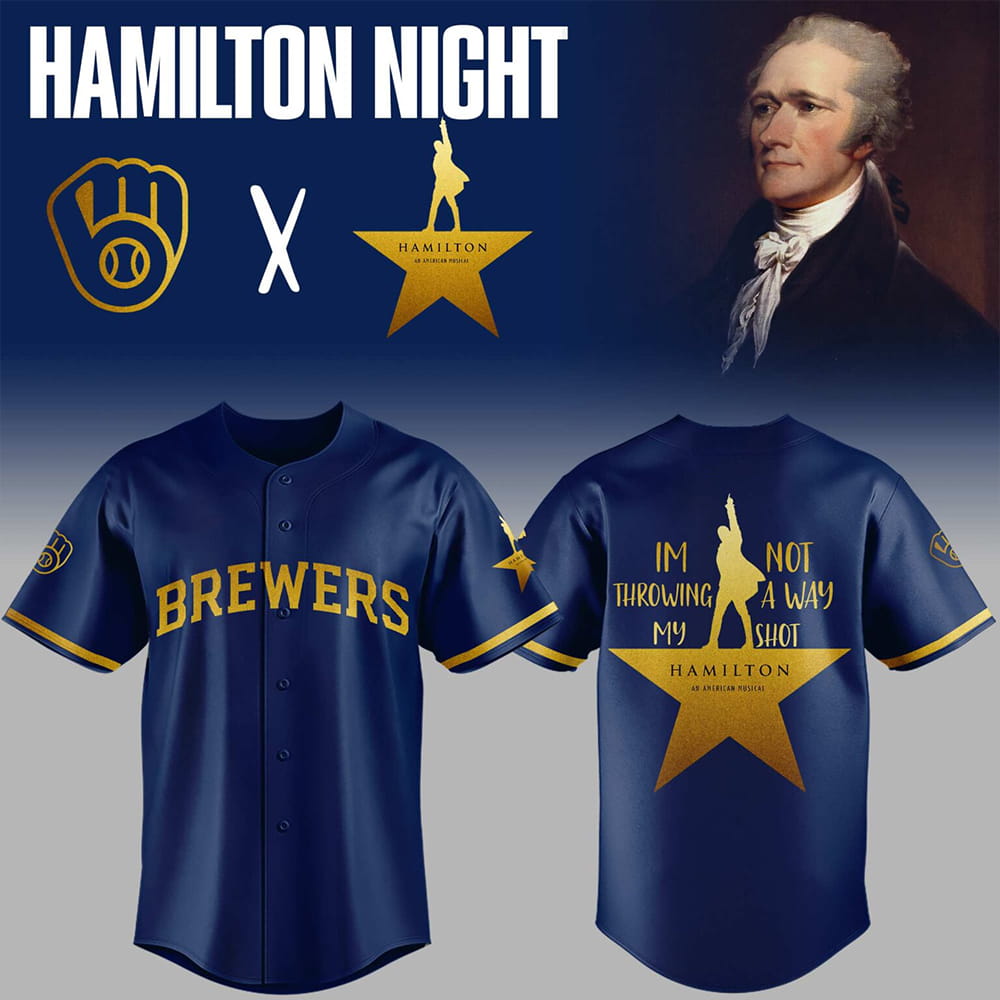 Brewers Hamilton Night 2025 Jersey Brewers Hamilton Night 2025 Jersey
