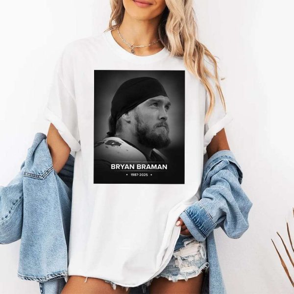 Bryan Braman 1987 2025 In Memory Shirt 3