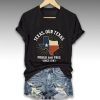 Flood Texas Our Texas Proud And Free Since 1845 Shirt