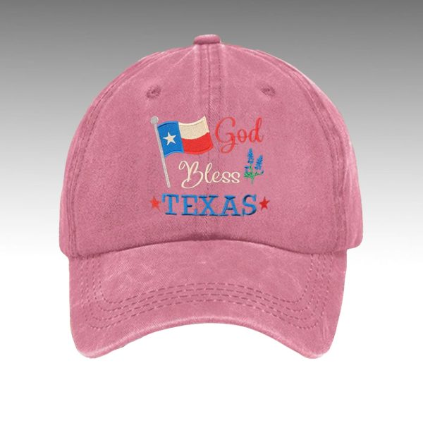 God Bless Texas Floods Baseball Cap 3