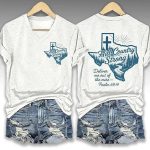 Hill Country Strong Deliver Me Out Of The Mire Psalm 69:14 Shirt