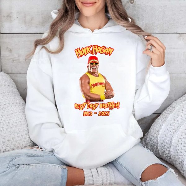 Hulk Hogan Rest Easy Brother 1953 2025 Shirt 4
