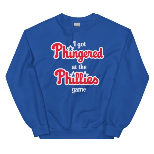 I Got Phingered At The Phillies Game Shirt 3