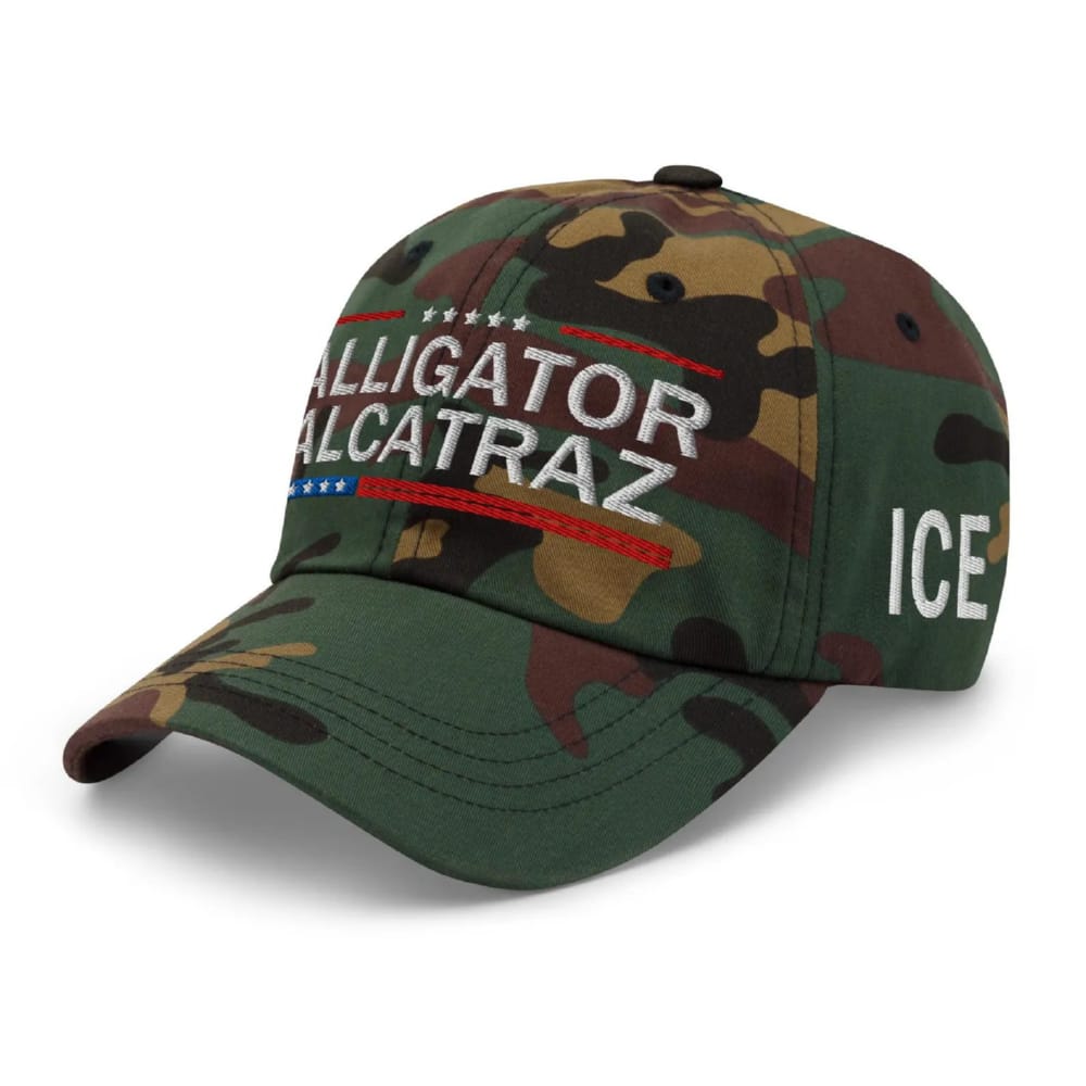 ICE Alligator Alcatraz USA Como Hat ICE Alligator Alcatraz USA Como Hat