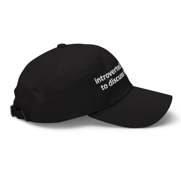 Introverted But Willing To Discuss Hash Rosin Hat