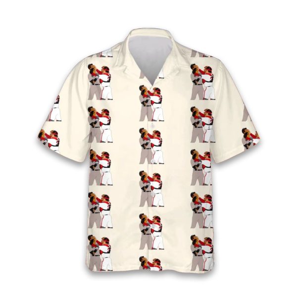 Jason Varitek Alex Rodriguez Brawl Hawaiian Shirt