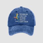 Jimmy Buffett Wrinkles Only Go Where Smiles Have Been Cap