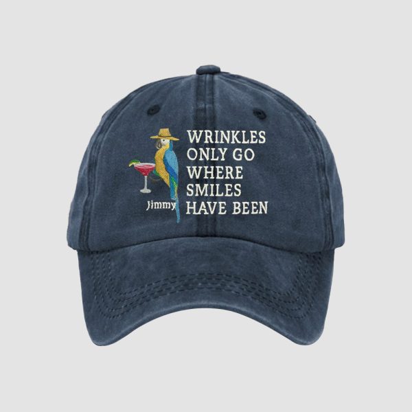 Jimmy Buffett Wrinkles Only Go Where Smiles Have Been Cap 3