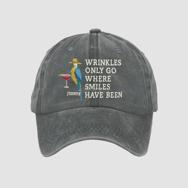 Jimmy Buffett Wrinkles Only Go Where Smiles Have Been Cap 4