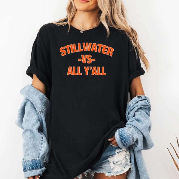 Joe Girardi Wearing Stillwater Vs All Y'all Shirt
