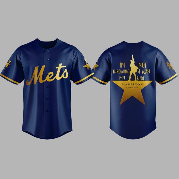Mets Hamilton Night 2025 Jersey 1