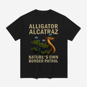 Alligator Alcatraz Ice Nature's Own Border Patrol Shirt