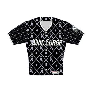 Wichita Wind Surge Cancer Awareness Night Jersey 2025 Giveaway