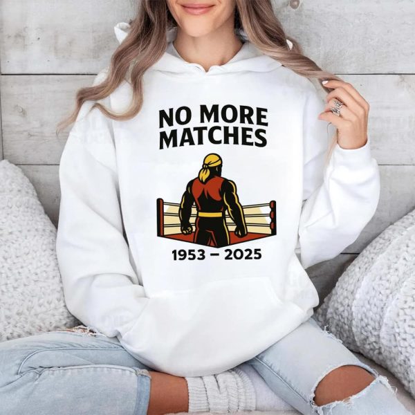RIP Hulk Hogan 1953 2025 No More Matches Shirt 4