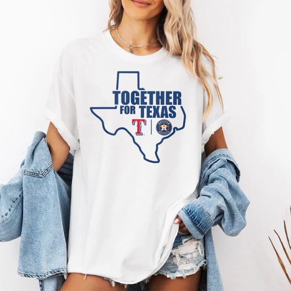 Rangers Astros Together For Texas Shirt
