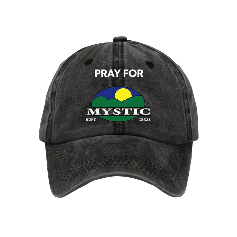 Retro Texas Strong Pray For Mystic Hunt Texas Print Baseball Cap Retro Texas Strong Pray For Mystic Hunt Texas Print Baseball Cap