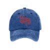 Retro Texas Strong Print Baseball Cap1