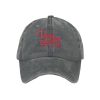 Retro Texas Strong Print Baseball Cap3