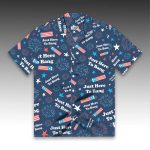 Rex Ryan Just Here To Bang Hawaiian Shirt