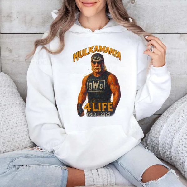 Rip Hulk Hogan Hulkamania 4Life 1953 2025 Shirt 4