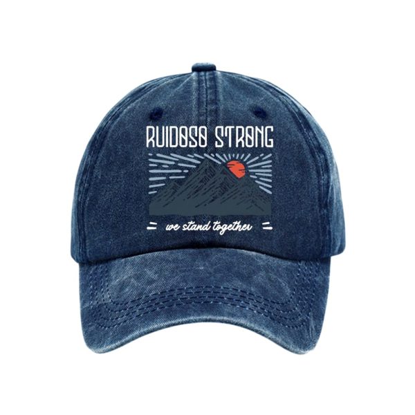 Ruidoso New Mexico Strong We Stand Together Baseball Cap2