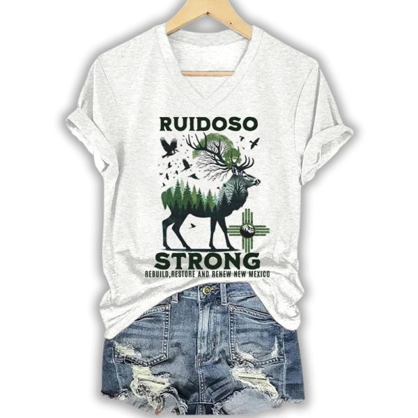 Ruidoso Strong Rebuild Restore And Renew New Mexico Shirt1