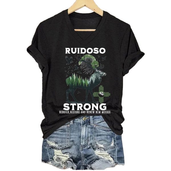 Ruidoso Strong Rebuild Restore And Renew New Mexico Shirt2