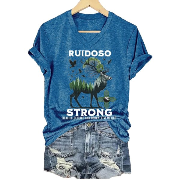 Ruidoso Strong Rebuild Restore And Renew New Mexico Shirt4