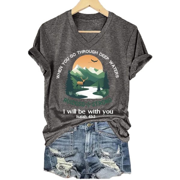 Ruidoso Strong When You Go Through Deep Waters I Will Be With You Shirt4