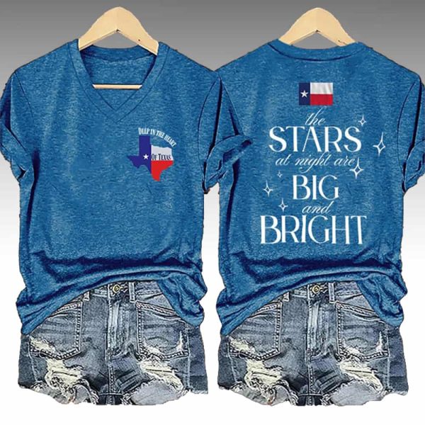 Texas Flood The Stars At Night Are Big And Bright Deep In The Heart Of Texas Shirt 1