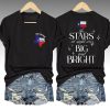 Texas Flood The Stars At Night Are Big And Bright Deep In The Heart Of Texas Shirt
