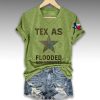 Texas Flooded Not Drowned Texas Strong Shirt 4