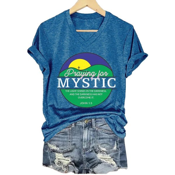 Texas Strong Praying For Mystic The Light Shines In The Darkness And The Darkness Has Not Overcome It John 1 5 T Shirt2