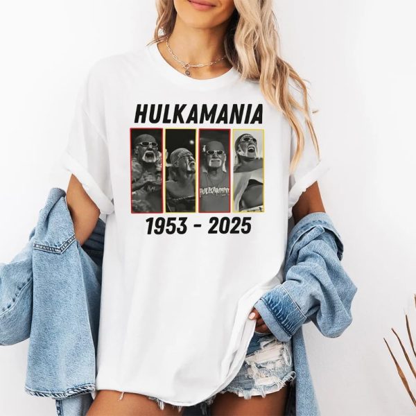 Tribute Hulkamania 1953 2025 Shirt 2